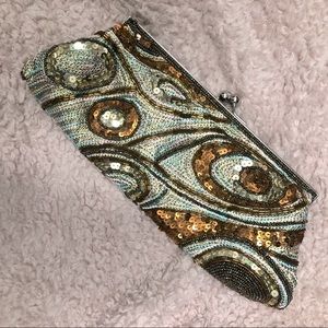 Beaded clutch. Excellent condition